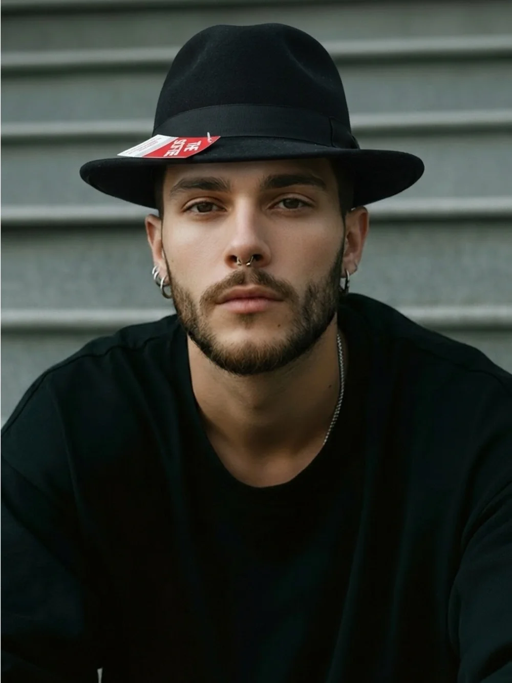 Golden Gate Hat Company Softee Crushable Packable Unisex Wool Fedora Black